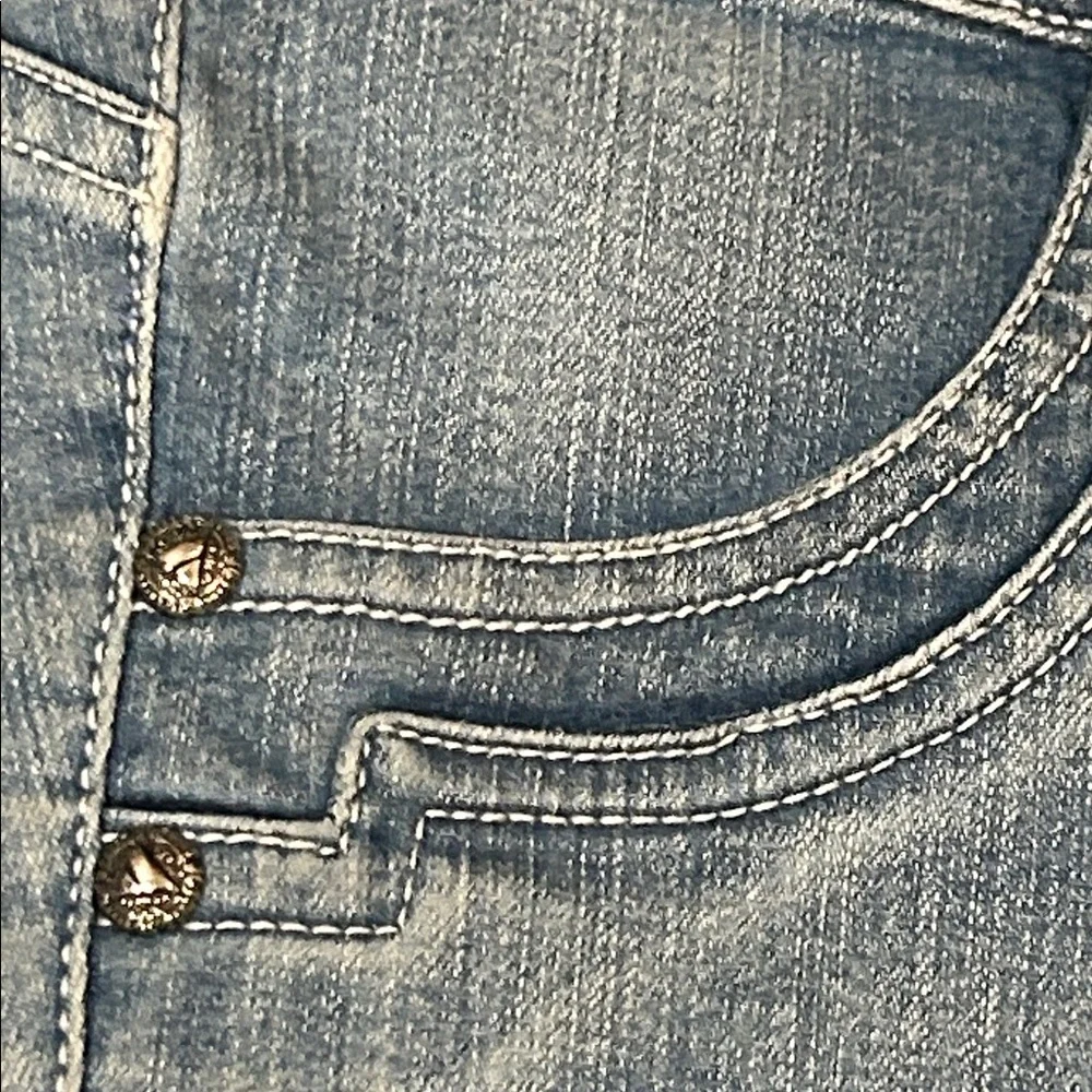 Alberto VO5 Faded Blue Denim Jeans Y2K size 14 - Picture 7 of 11